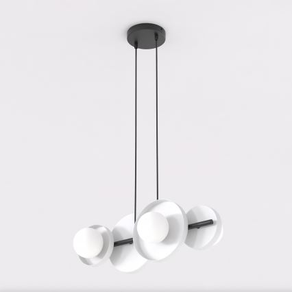 Lampadario a cavo MODELLO 4xG9/8W/230V bianco