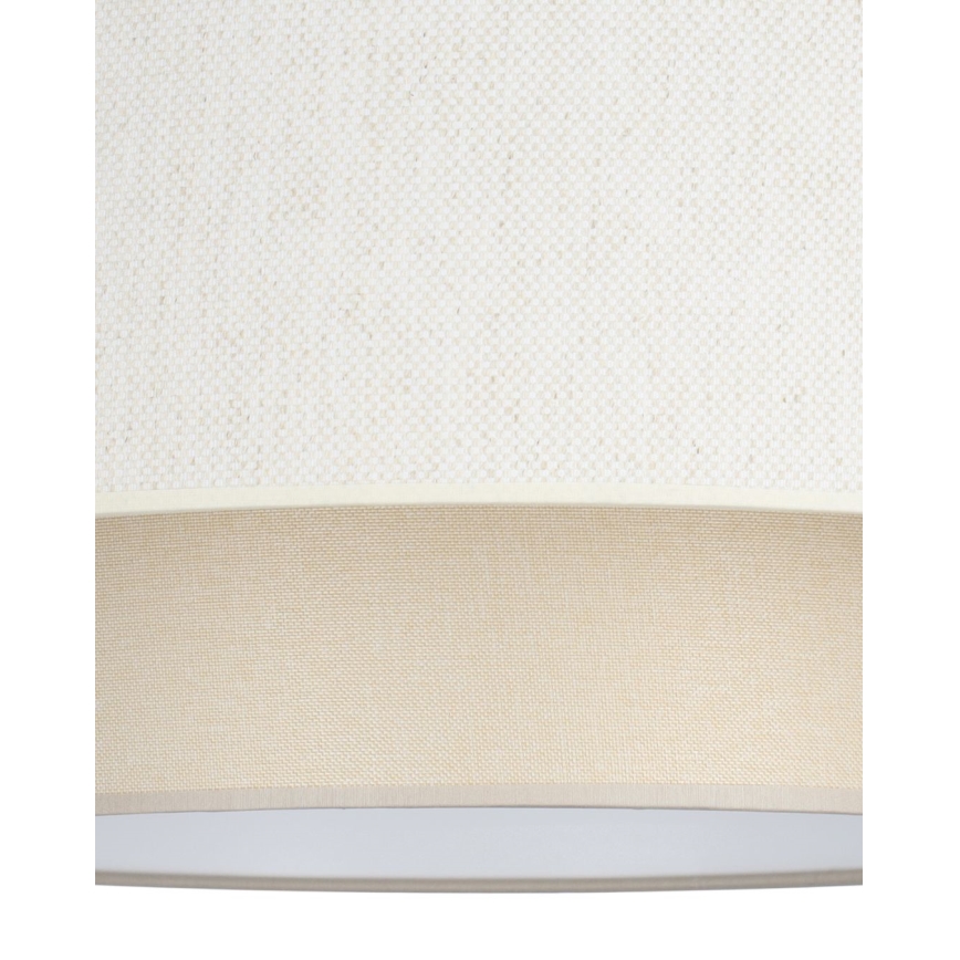 Lampadario a cavo NATIA 1xE27/60W/230V crema