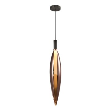 Lampadario a cavo NORDIC 1xG9/5W/230V nero/rame