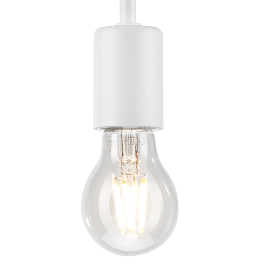Lampadario a cavo ORAZIO 1xE27/60W/230V faggio