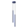 Lampadario a cavo PASTELO 2xG9/8W/230V blu