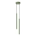 Lampadario a cavo PASTELO 2xG9/8W/230V verde