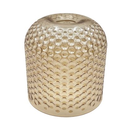 Lampadario a cavo ROCCO 1xE27/15W/230V dorato/beige fumé