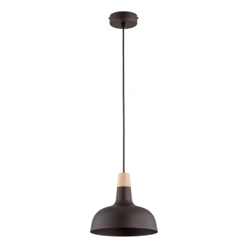 Lampadario a cavo RODOS 1xE27/15W/230V nero