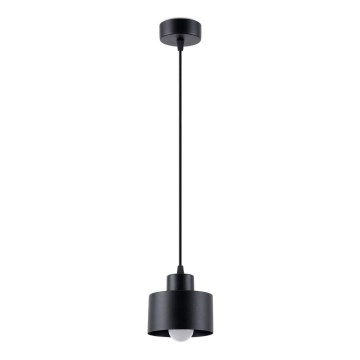 Lampadario a cavo SAVAR 1xE27/60W/230V nero