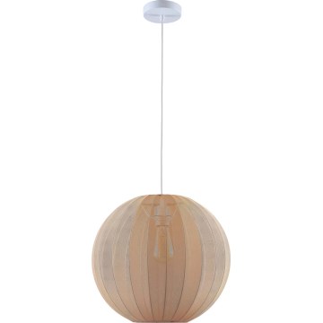 Lampadario a cavo SENSAI 1xE27/20W/230V Ø 40 cm beige