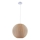 Lampadario a cavo SENSAI 1xE27/20W/230V Ø 40 cm beige