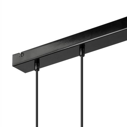 Lampadario a cavo SIMON 3xE27/60W/230V faggio