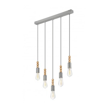 Lampadario a cavo SIMON 5xE27/60W/230V