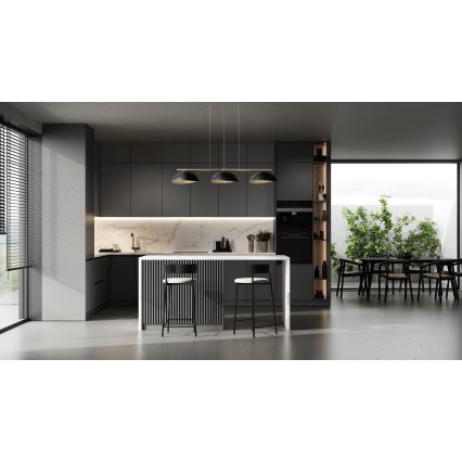 Lampadario a cavo SOLAR 3xE27/60W/230V oro