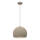 Lampadario a cavo SOOL 1xE27/15W/230V Ø 27 cm, beige