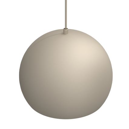Lampadario a cavo SOOL 1xE27/15W/230V Ø 27 cm, beige