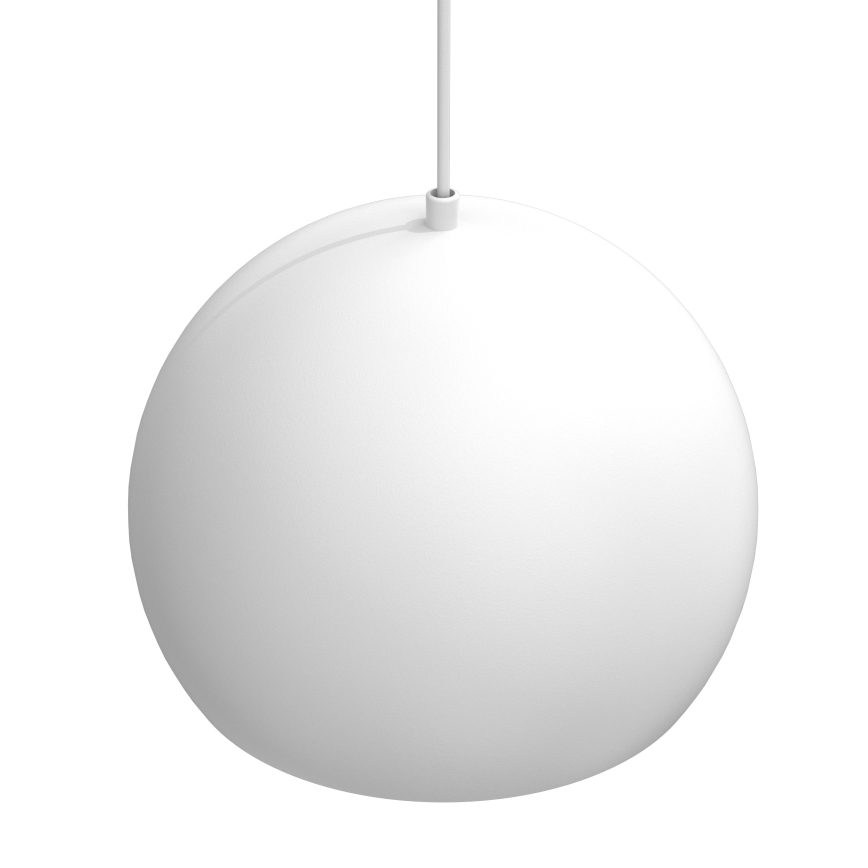 Lampadario a cavo SOOL 1xE27/15W/230V Ø 27 cm bianco