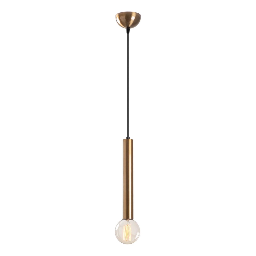 Lampadario a cavo TEMPO 1xE27/40W/230V, finitura dorata