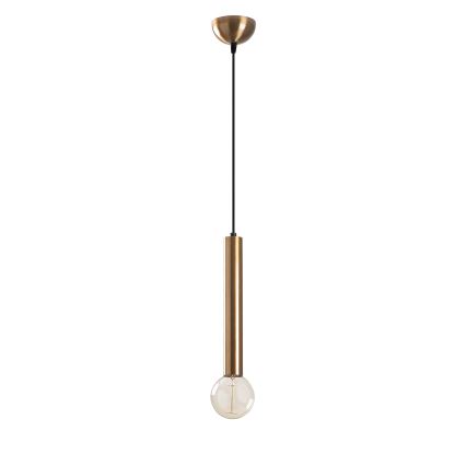 Lampadario a cavo TEMPO 1xE27/40W/230V, finitura dorata
