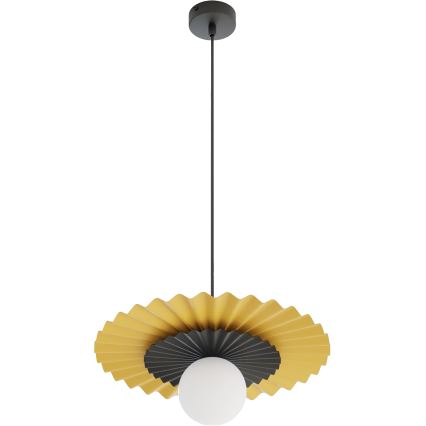 Lampadario a cavo UMBRA 1xG9/8W/230V nero/arancione