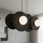 Lampadario a cavo UMBRA 4xG9/8W/230V nero