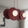 Lampadario a cavo UMBRA 4xG9/8W/230V rosso