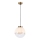 Lampadario a cavo VANA 1xE27/40W/230V bianco/oro