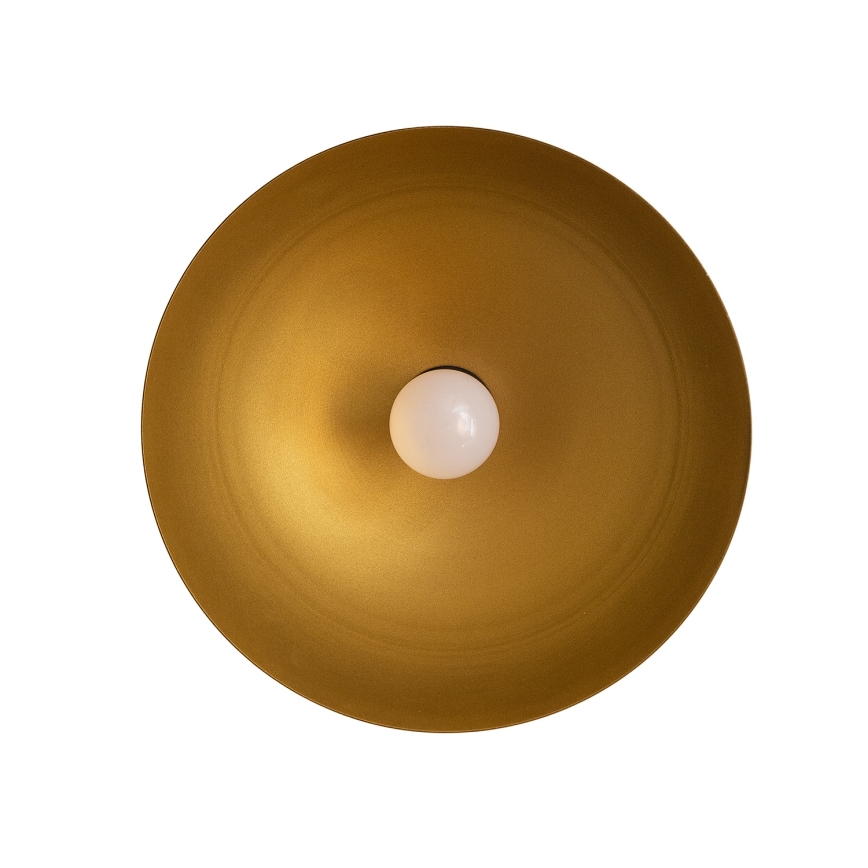 Lampadario a cavo VESPER 1xE27/15W/230 Ø 30 cm nero/oro