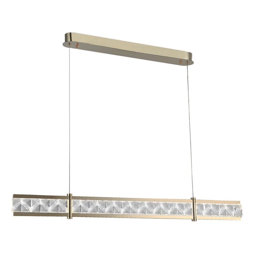 Lampadario a cristalli LED dimmerabile sospeso a cavo ENRIQUE LED/20W//230V 3000-6000K + telecomando