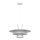 Lampadario a filo PLATO 1xE27/15W/230V bianco