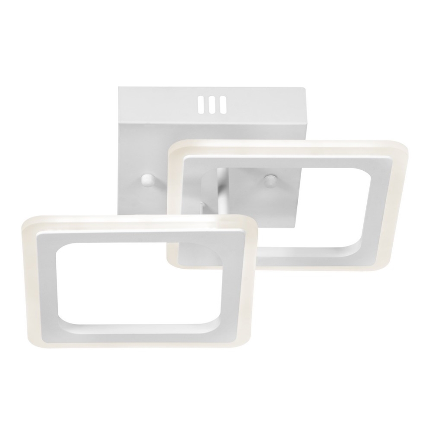 Lampadario a plafone 2xLED/20W/230V bianco