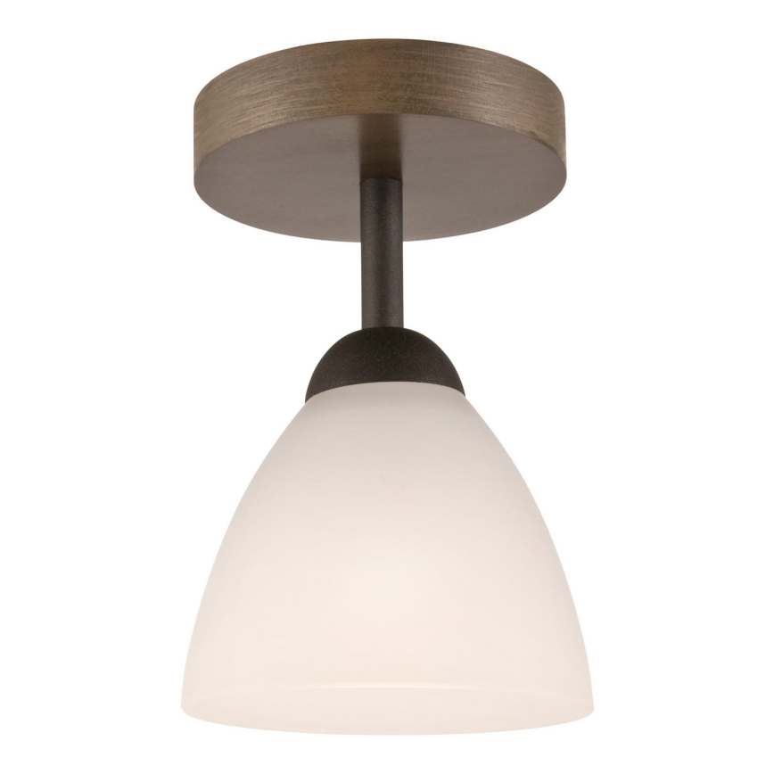Lampadario a plafone ADRIANO 1xE27/60W/230V faggio
