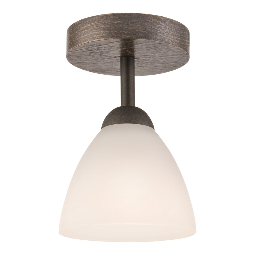 Lampadario a plafone ADRIANO 1xE27/60W/230V faggio