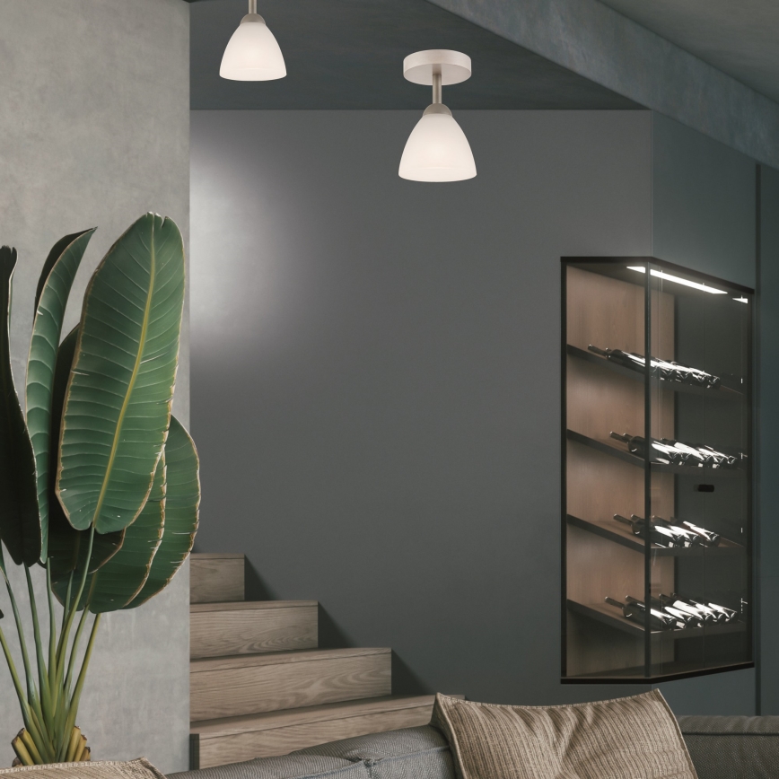 Lampadario a plafone ADRIANO 1xE27/60W/230V faggio