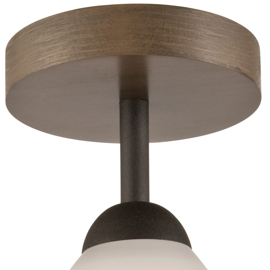 Lampadario a plafone ADRIANO 1xE27/60W/230V faggio