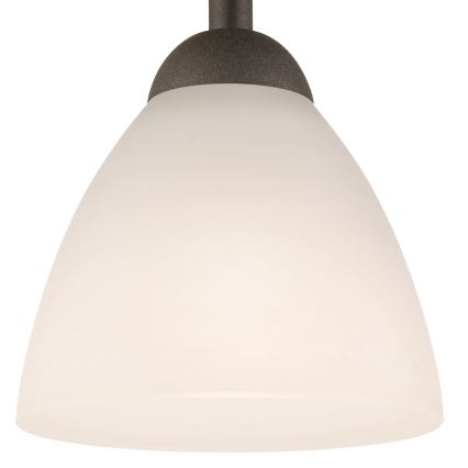 Lampadario a plafone ADRIANO 1xE27/60W/230V faggio