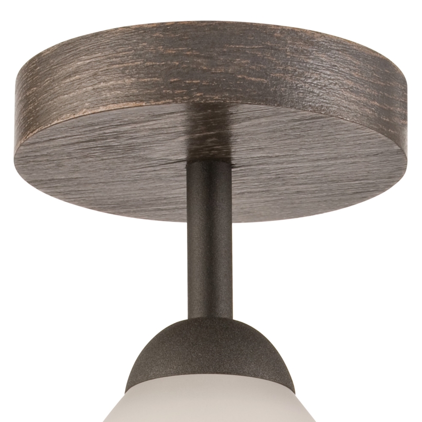 Lampadario a plafone ADRIANO 1xE27/60W/230V faggio
