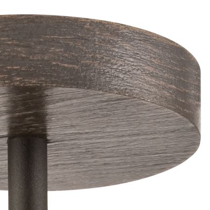 Lampadario a plafone ADRIANO 1xE27/60W/230V faggio