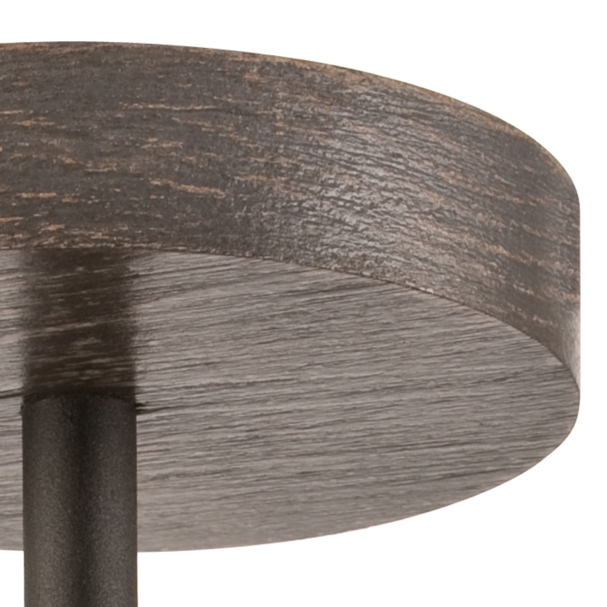Lampadario a plafone ADRIANO 1xE27/60W/230V faggio