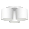 Lampadario a plafone ARDEN 3xE27/60W/230V bianco