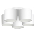 Lampadario a plafone ARDEN 5xE27/60W/230V bianco