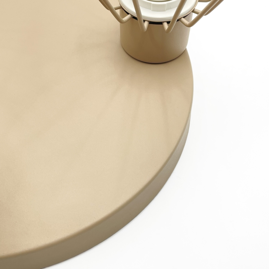 Lampadario a plafone AUDREY 3xE27/15W/230V beige