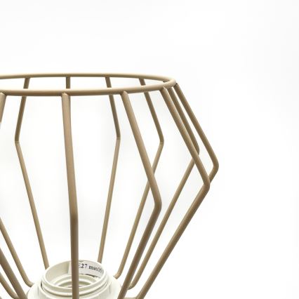 Lampadario a plafone AUDREY 3xE27/15W/230V beige