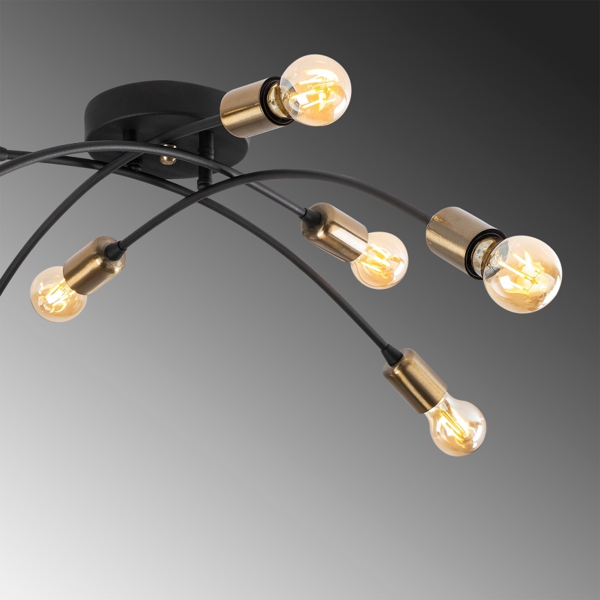 Lampadario a plafone  BANANA 8xE27/40W/230V