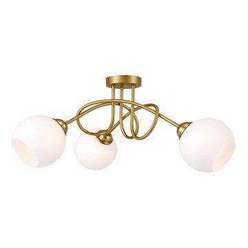 Lampadario a plafone BAROC 3xE14/40W/230V oro