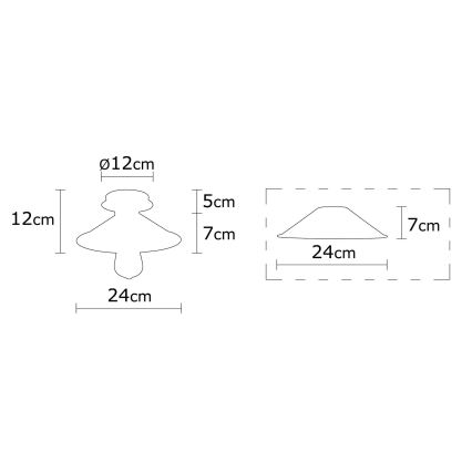 Lampadario a plafone BERCESTE 1xE27/40W/230V