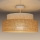 Lampadario a plafone BOHO 1xE27/60W/230V bianco/beige