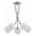 Lampadario a plafone BUENA 5xE14/10W/230V cromo lucido