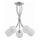 Lampadario a plafone BUENA 5xE14/10W/230V cromo lucido