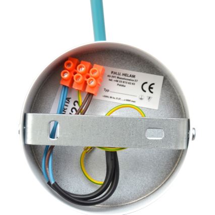 Lampadario a plafone CAMBRIDGE 2xE27/15W/230V blu