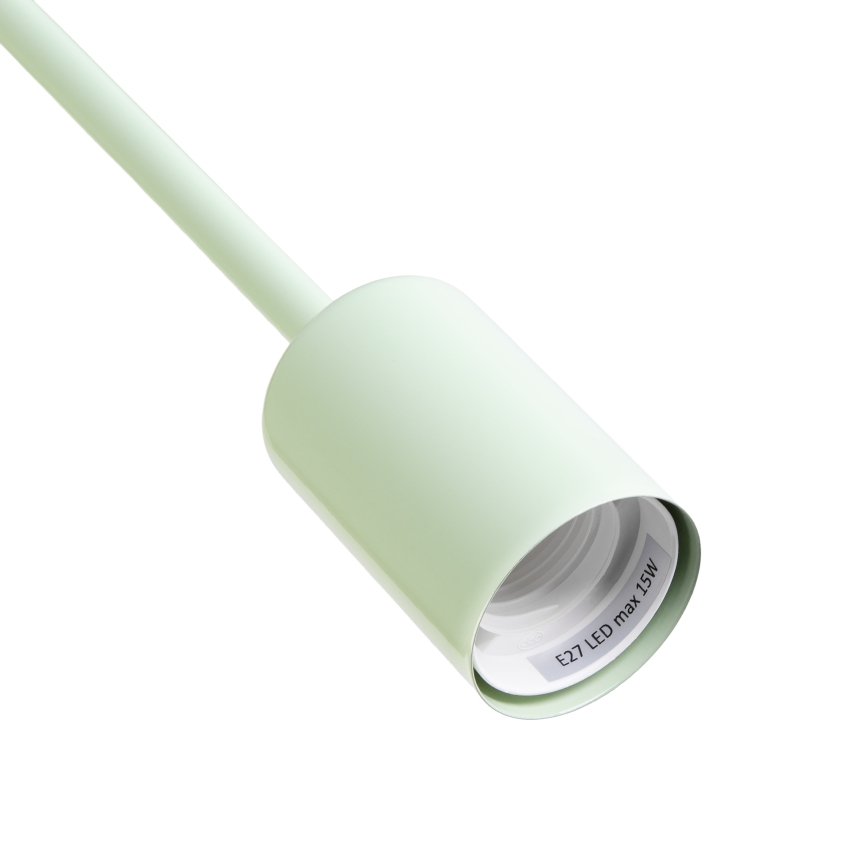 Lampadario a plafone CAMBRIDGE 4xE27/15W/230V verde