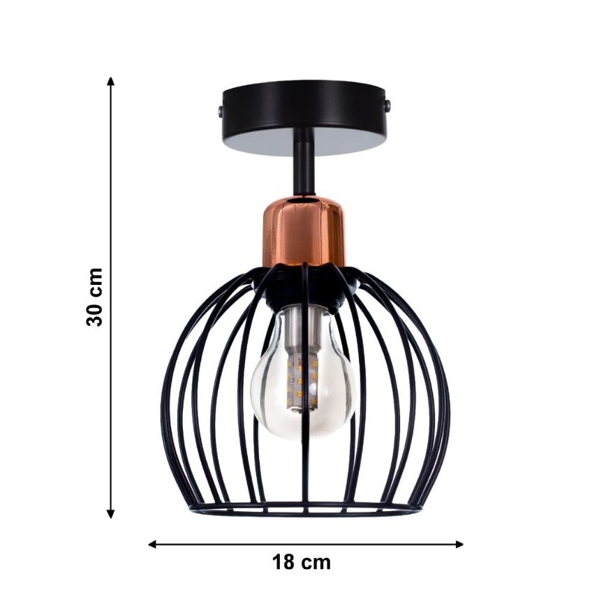 Lampadario a plafone CELTA 1xE27/40W/230V