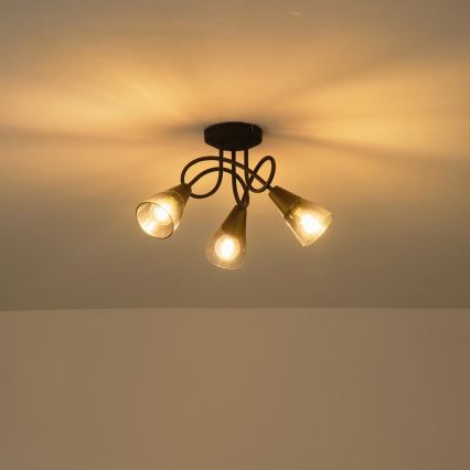 Lampadario a plafone CLASSY 3xE14/7W/230V