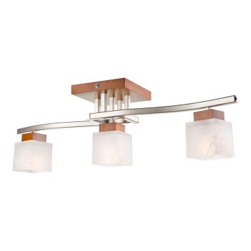 Lampadario a plafone DANA 3xE14/40W/230V stile rustico
